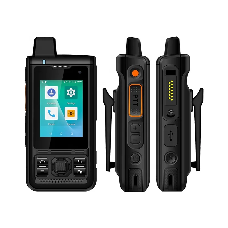 

2.4 Inch Touchscreen 2W Loudspeaker SOS Button IP68 Waterproof 4G Android Poc LTE Push Talk Handheld Mobile Two Way Radio