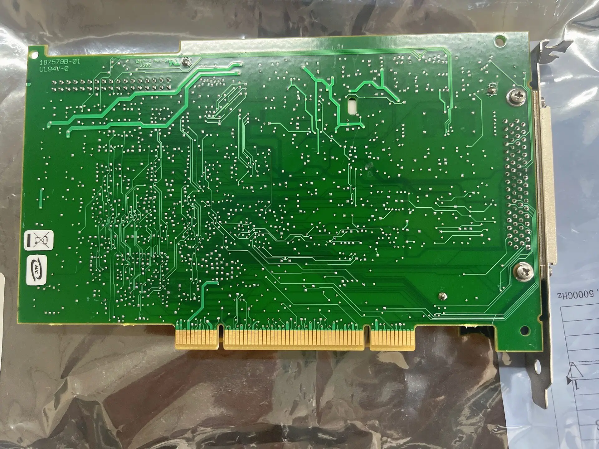 NI PCI-6035E Data Collection Card, 16 Input 16 Bit Resolution,