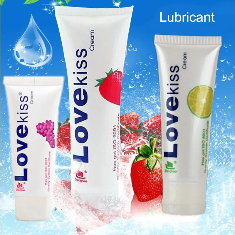 25/50/100ml lubricants for sex Fruit Flavor Edible Lubricant Adult Oral lube Sex Toy vaginal anal Massage Oil FB