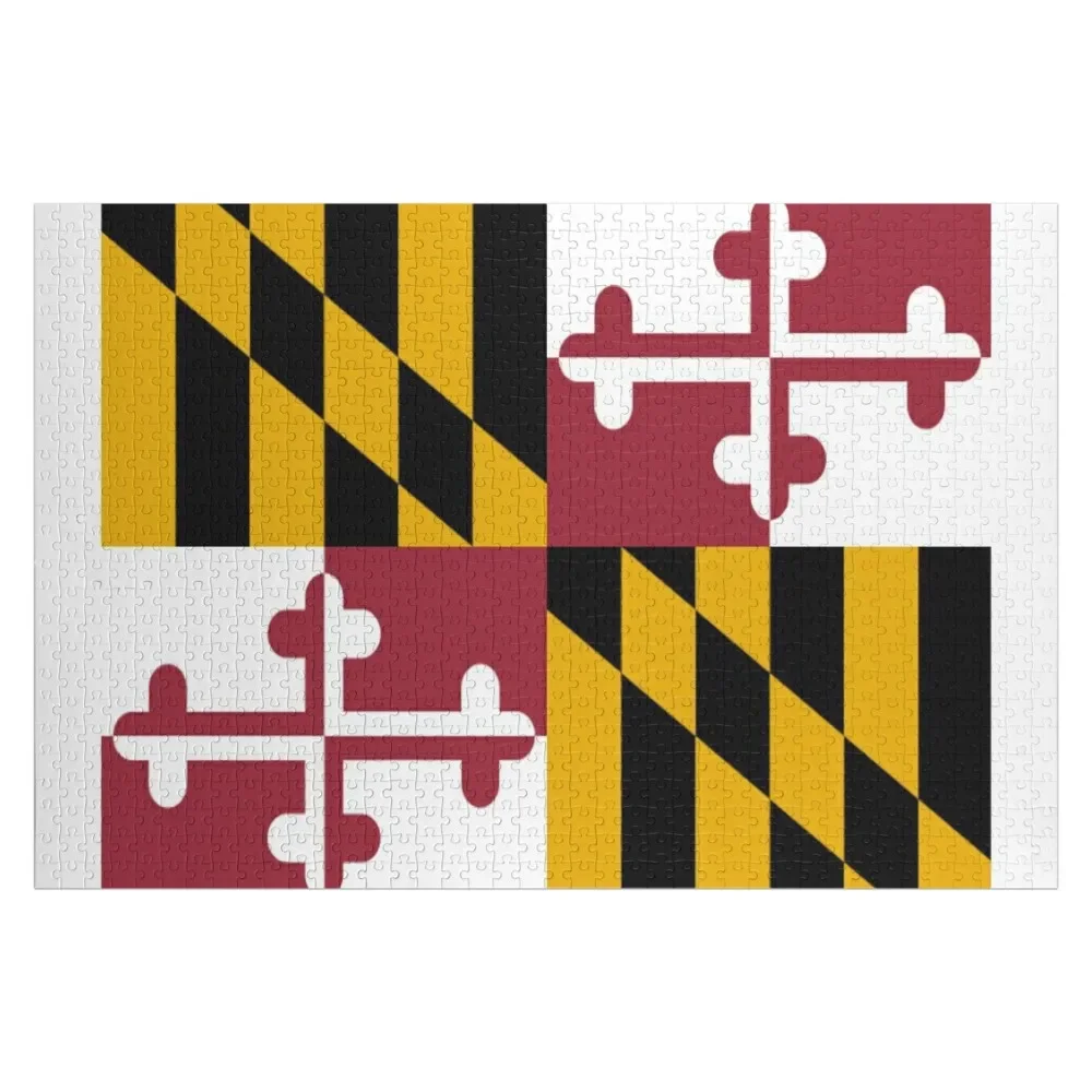 

MARYLAND PRIDE Jigsaw Puzzle Customizeds For Kids Picture Puzzle