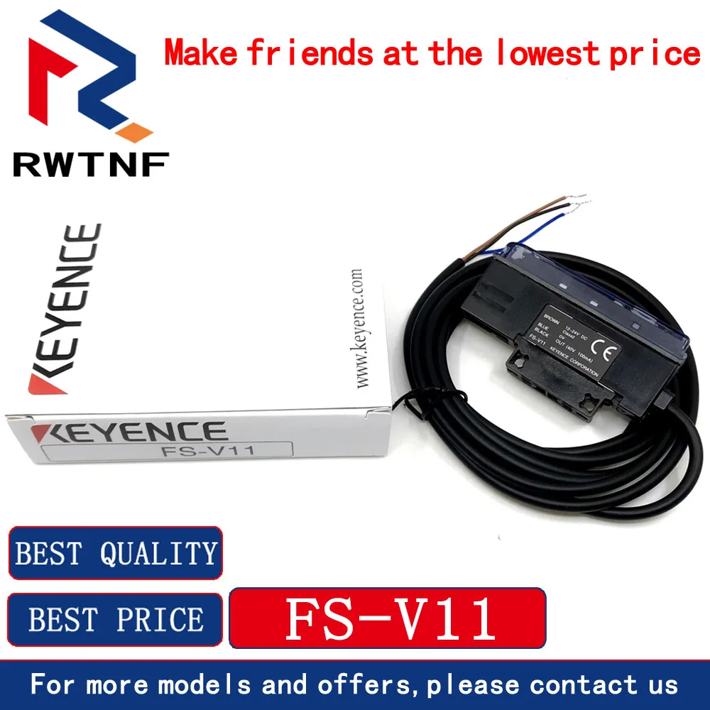 

Brand new genuine FS-V11 KEYENCE digital fiber optic sensor