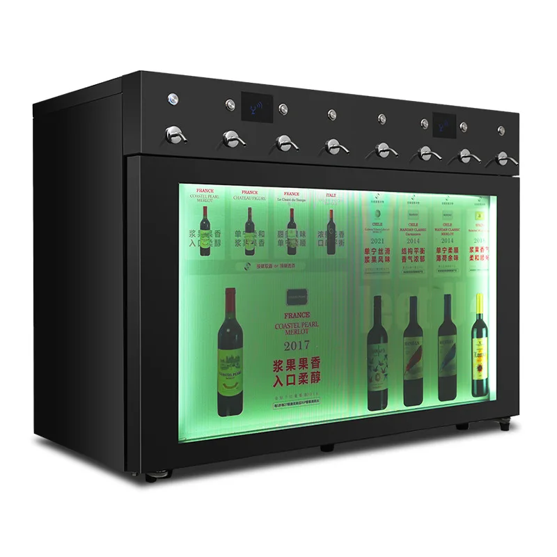 Commercial red wine dispenser, desktop sharing dispenser drinking machine, scan code wine dispenser intelligent sharing