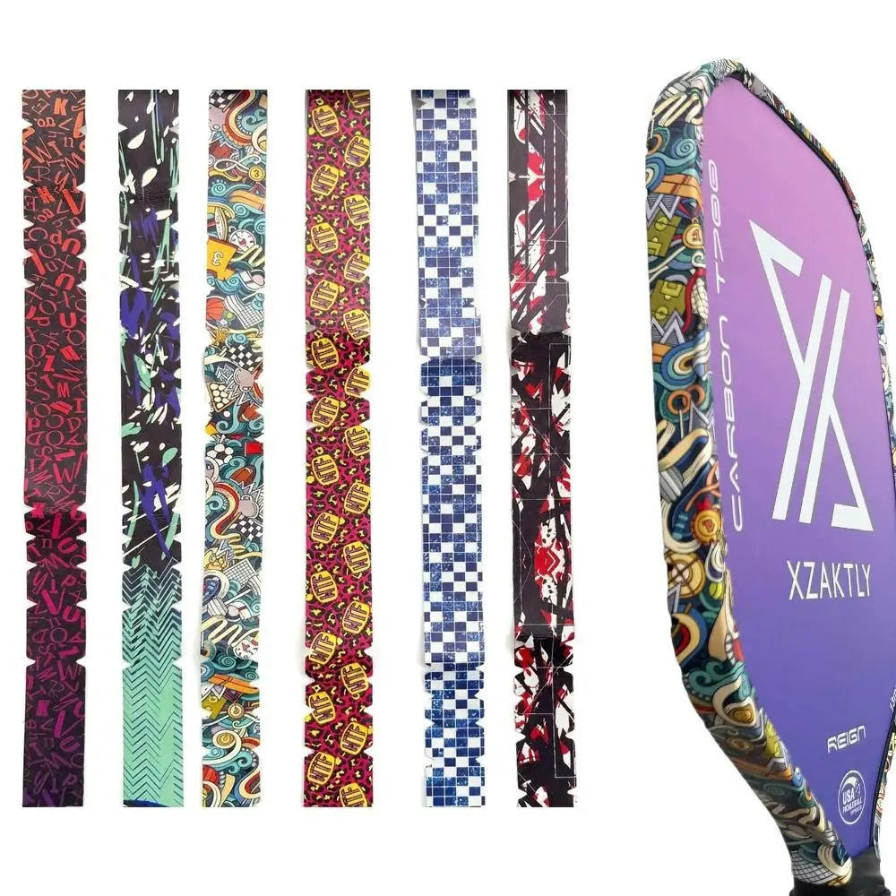 

16mm Pickleball Racket Edge Sticker High Elastic TPU Pickleball Racket Frame Protective Tape Durable High Fit