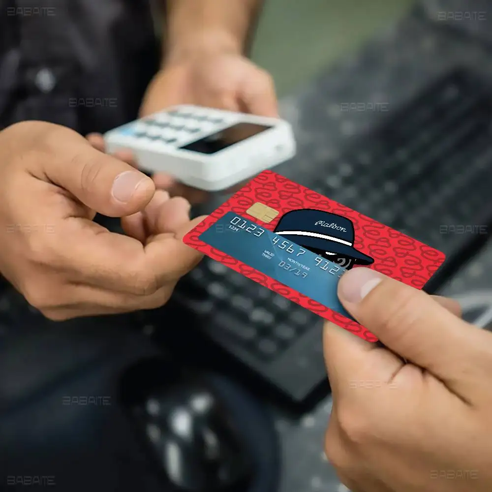 ملصق غلاف فيلم غير لامع من M-Mal_bons لبطاقة الائتمان وبطاقة الخصم للحافلة