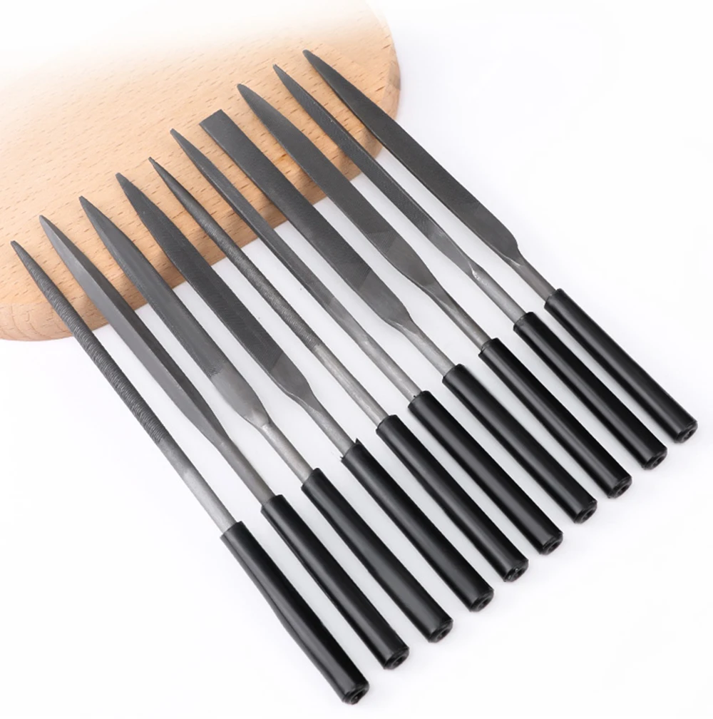 10PCS/suit Diamond Mini Needle File Set Hand Tools for Ceramic Glass Gem Stone Hobbies and Crafts 3D Print Model polish