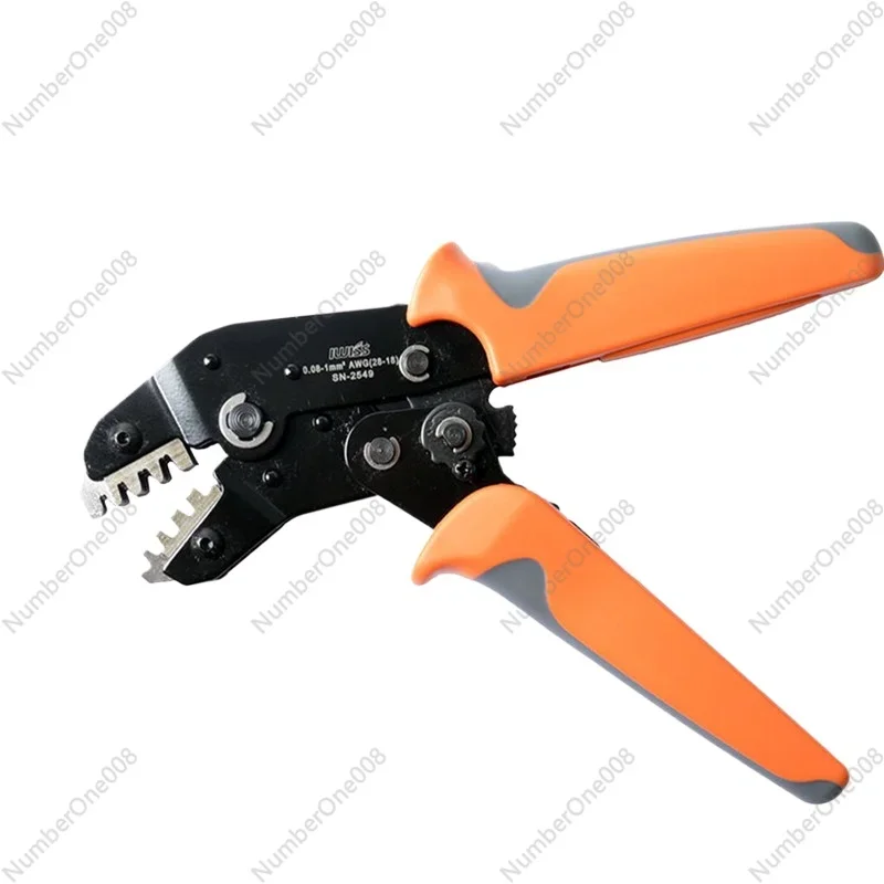 IWISS SN-2549 DuPont Xh2.54 Spring Terminal Crimping Pliers 2.8/3 0/3.96/4.8 Crimping Pliers