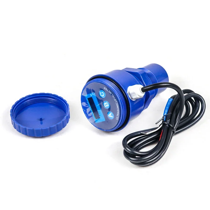 20M Non-Contact Ultrasonic Water Tank Level Sensor  Depth Measuring Instrument 0-10V