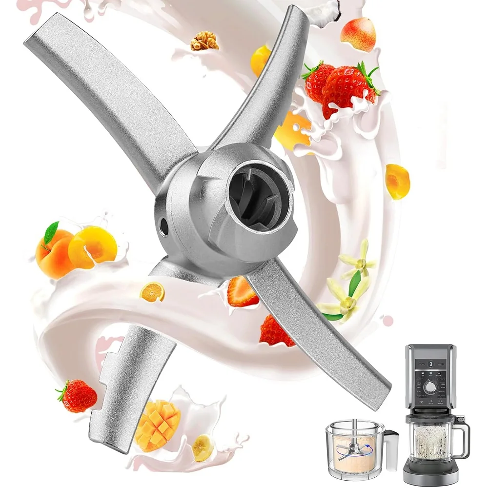 Paddle Blade for Ninja Deluxe NC501 NC500 Series Ice Cream Makers, Creami Paddle Compatible with Ninja Creamerizer CN501CO NC500