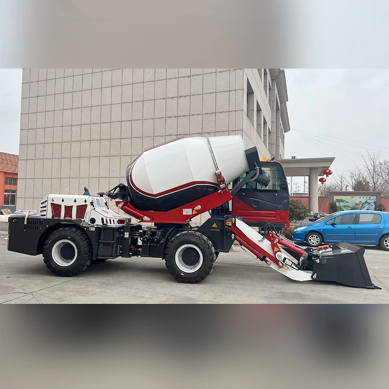 Customized High Efficiency YG-350 3.5m3 Engine-Powered 55KW-132KW Cement Mixing Machine Self Loading Mixer Truck