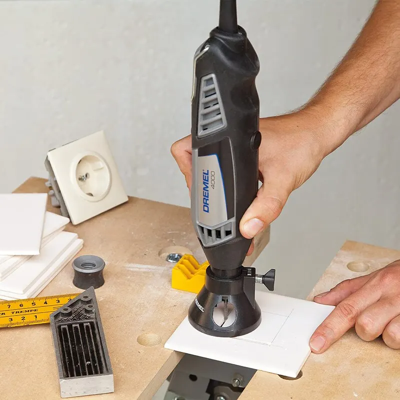 Imagem -03 - Esmerilhadeira Elétrica Dremel 562 Broca de Corte Espiral Acessórios Rotativos Ferramentas Múltiplas para Cortar Azulejos Cerâmica Furação de Metal