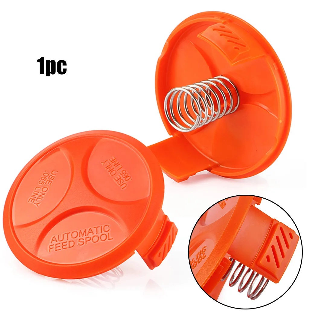 For Black & Decker Strimmer Trimmer Spool Cap STC1820PC/STC1840/ST5530/STC1815 Grass Cutter Trimmers Lawn Mower Spools Replace