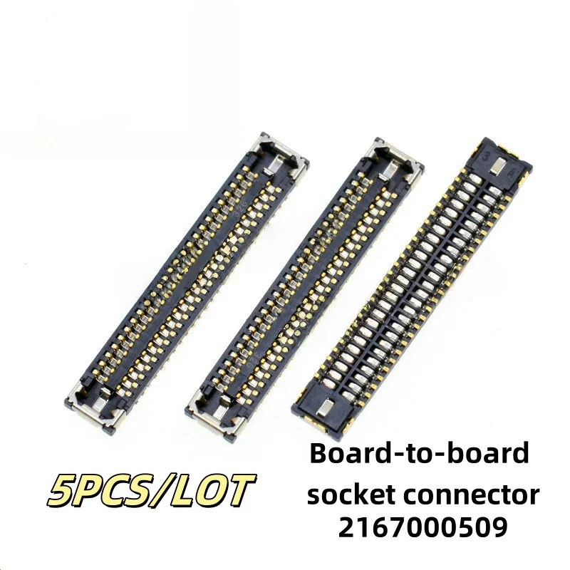 

5PCS/LOT 2167000509 216700-0509 02167000509 50PIN 0.35mm Board-to-board socket connector New and Original