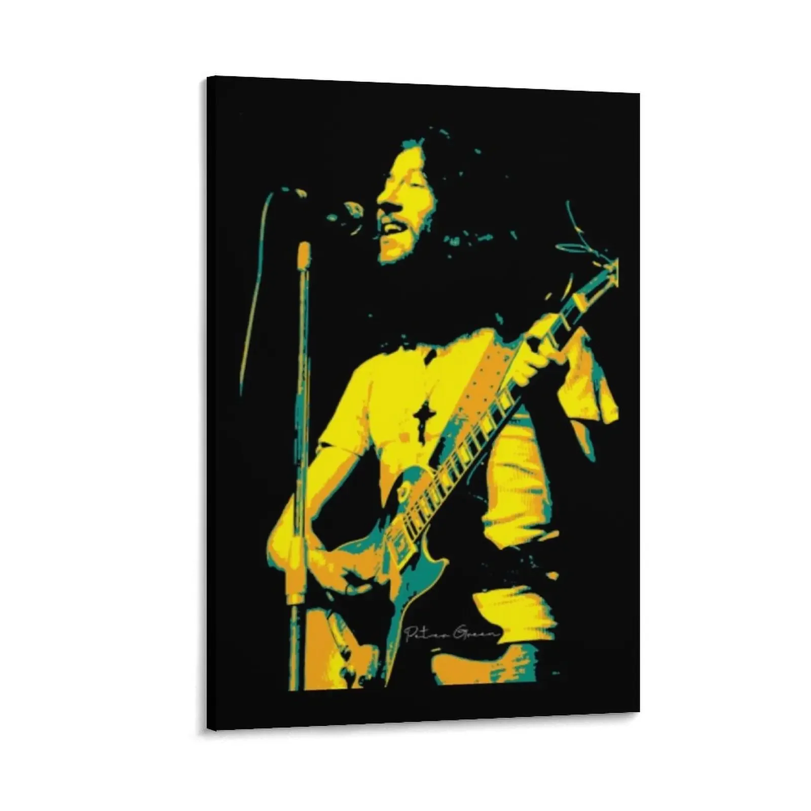 

Peter Green T-ShirtPeter Green. Peter Allen Greenbaum. an English blues rock singer-songwriter and guitarist. th Canvas Painting
