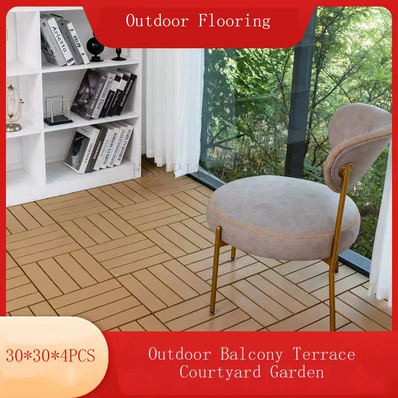 Waterproof Spliced Floor Outdoor Indoor Garden Home Decoration Floor Simple Installation Anti-Corrosion Wear-Resistant Floor