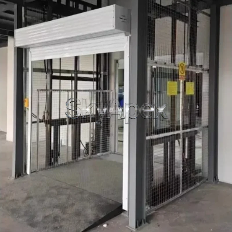 Customized Factory Hydraulic Lift Platform - Small Guide Rail Cargo Elevator(deposit)