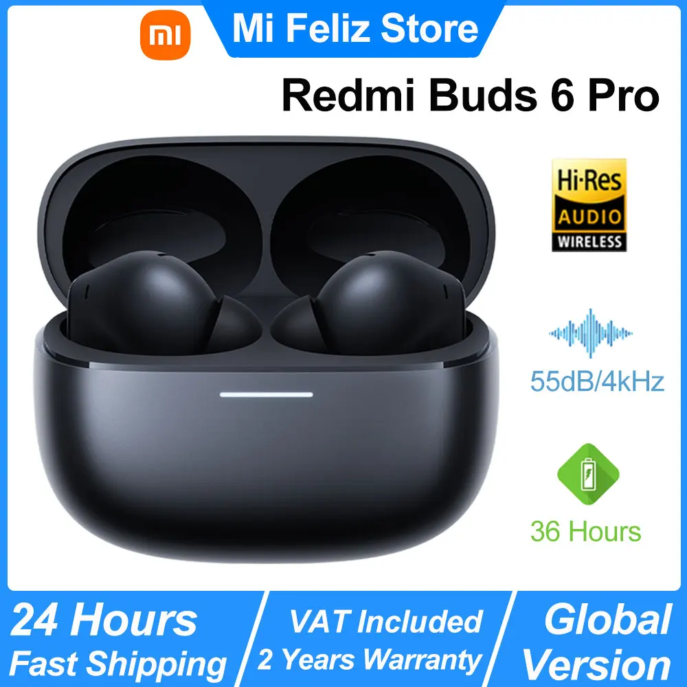 Discover the Ultimate Audio Experience with Xiaomi Redmi Buds 6 Pro – Just 4.64!