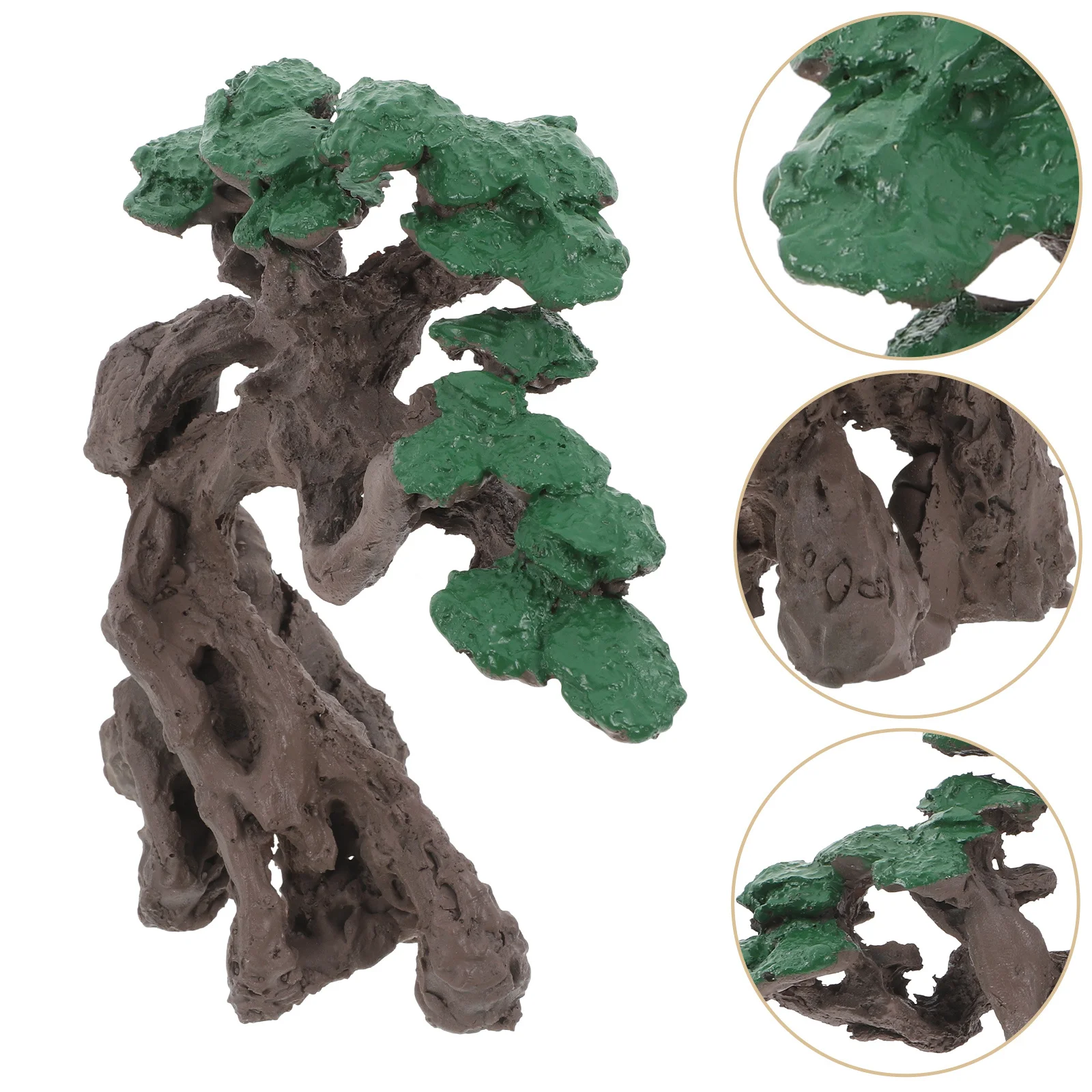 

Fish Tank Artificial Tree Ornament Aquarium Welcoming Pine Hideout Decor for Aquascaping Bonsai Tree Aquarium Decorations Safe