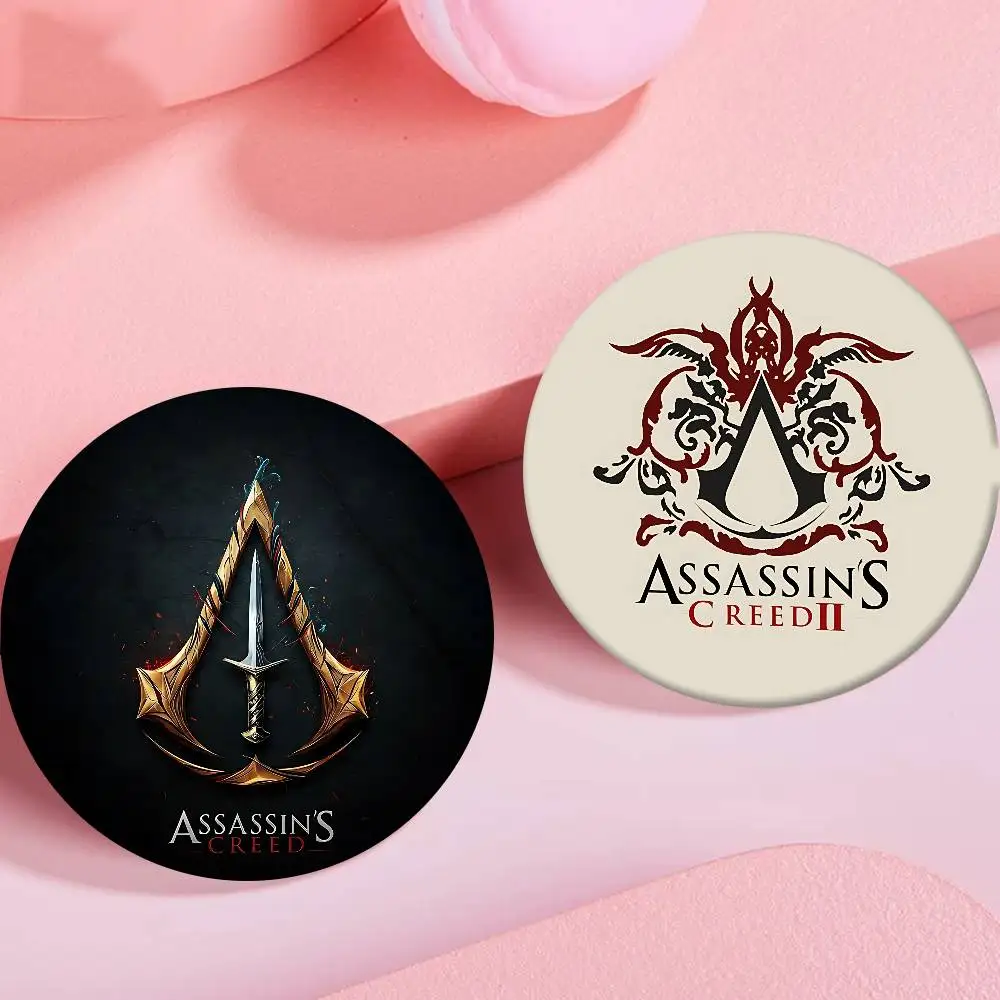 شعار A-القتلة-الجديدة شارات 32/44/58 مللي متر دبابيس مستديرة دبابيس اليدوية لحقيبة الظهر مجوهرات اكسسوارات الهدايا شارة الإبداعية