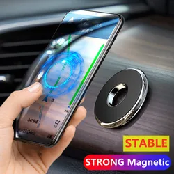 Magnetic Car Phone Holder Stand Magnet Car Mount Bracket GPS Smartphone Mobile Support In Car Bracket for iPhone Samsung Xiaomi