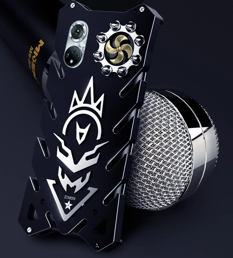 Original Zimon Shockproof Protection Metal Phone Case For Honor 50 Se 50se Shell Bumper Back Cover For Honor 50 Pro Cases