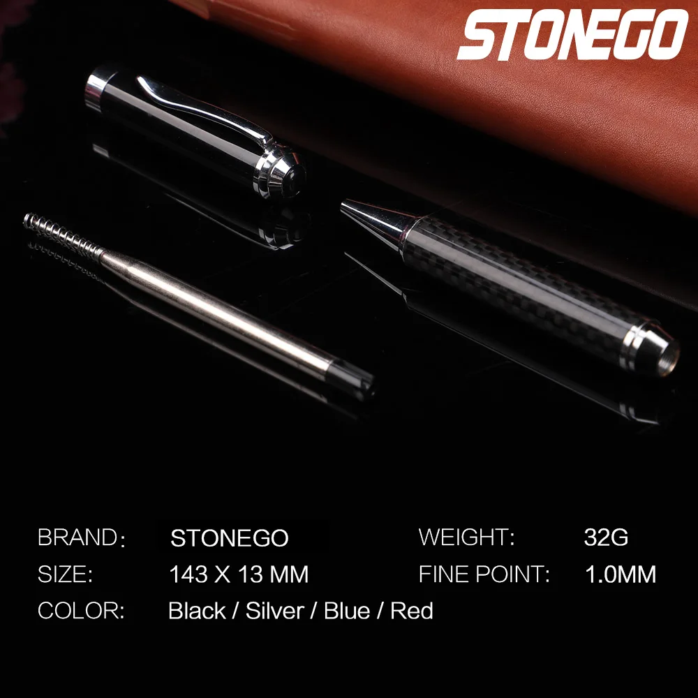 STONEGO Classic Conference Ballpoint Pen for Men Women, School, Office, Business Stationery