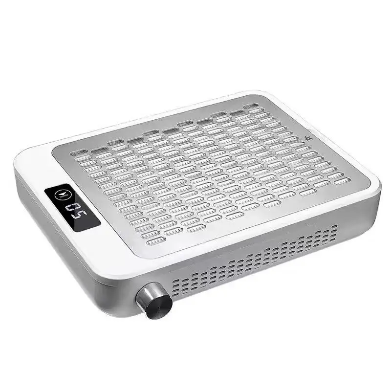 Brushless Motor Electric Manicure Vacuum Cleaner Desktop Nail Dust Collector Machine with LCD Display