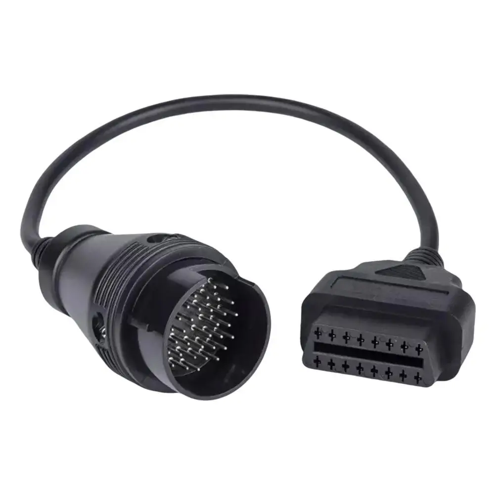 2024 For BENZ SPRINTER 38PIN To 16PIN OBD2 Cable Female Connector  Diagnosis Connector Extension Cable Adapter For Ben