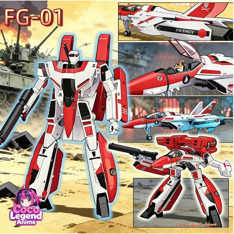 

Collection Gifts In Stock Transformed Toys FG-01 FG01 Skyfire Jetfire KO Valkyrie VF1S Macross G1 Retro Action Figures Toy