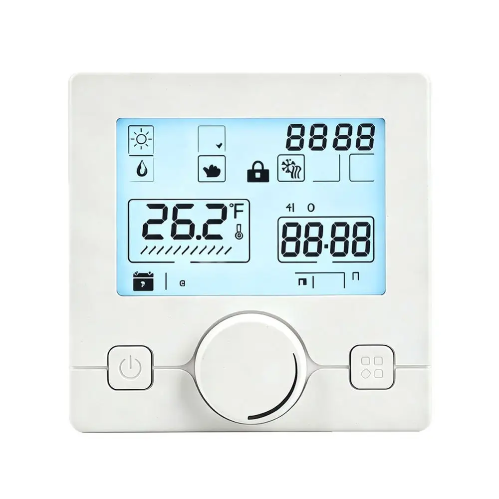 Floor Heating Thermostat For For OADOBO Smart WiFi Regulator Rotary Temperature Control App Enabled Digital Underfloor Unit