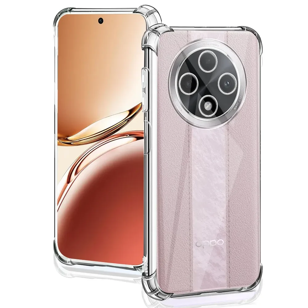 For OPPO A3 Pro 5G 7050 Case Soft Silicone Cover For OPPO A3 Pro A3Pro 5G China Clear Shockproof TPU Phone Case for PJY110 Funda