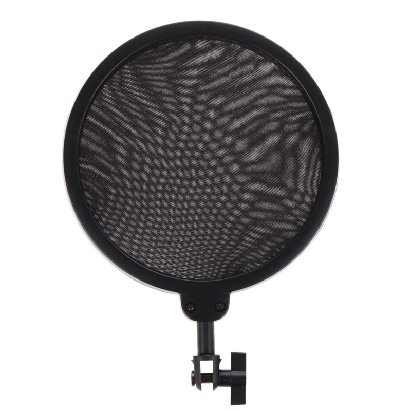 Professional Microphone Mic Shock Mount With Shield Articulating Head Holder Stand Bracket For Studio Broadcast