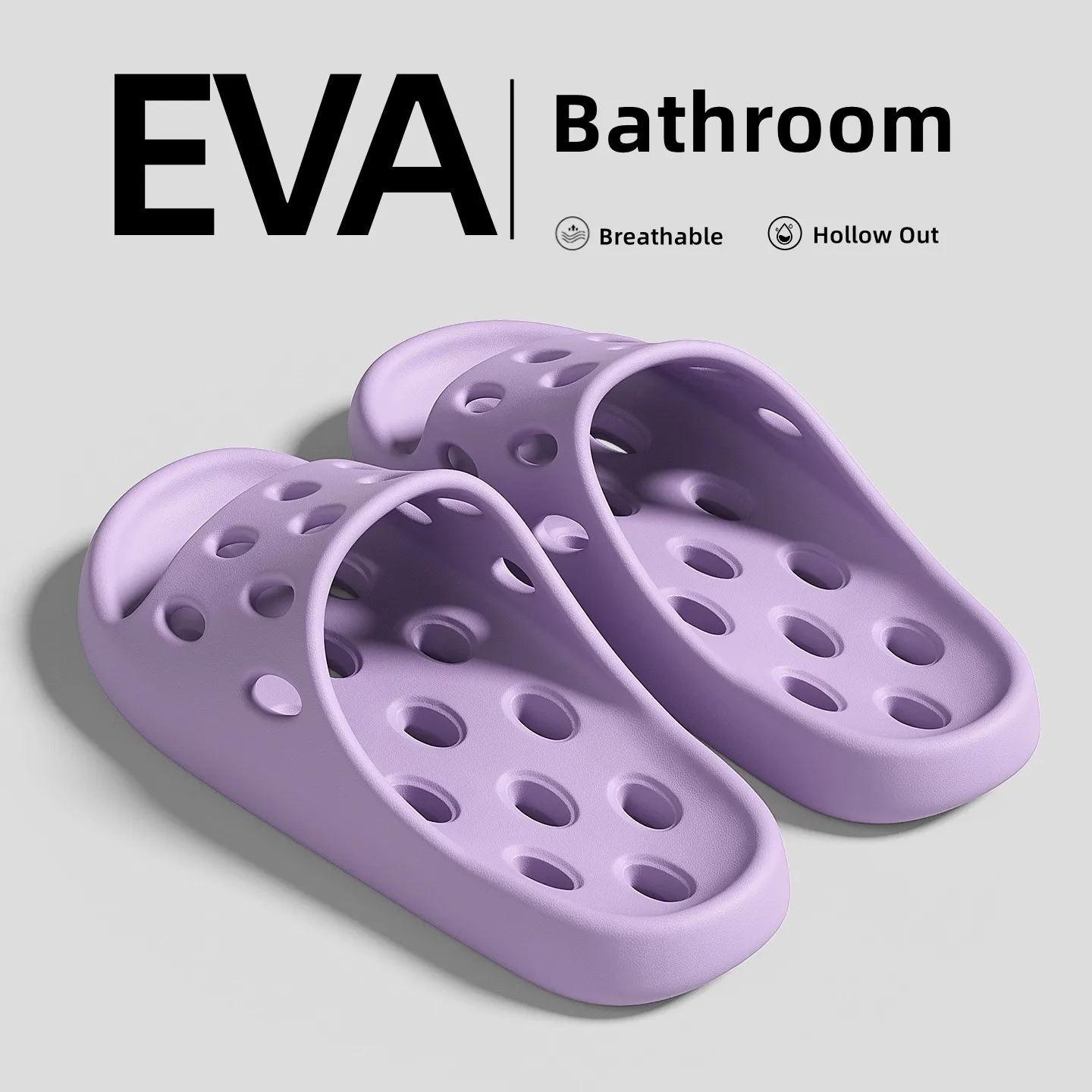 

Женские летние дышащие тапочки, мужские удобные домашние шлепанцы для ванной, парные нескользящие сандалии для дома, пляжные тапочки с перфорацией