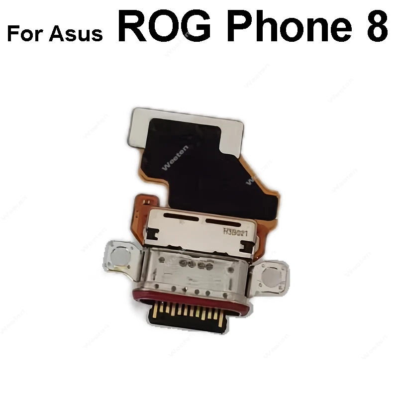 Power Volume Flex Cable For ASUS ROG Phone 8 ROG 8 Pro Charging Dock Socket LCD Flex Camera Flex Ribbon Replacement Parts
