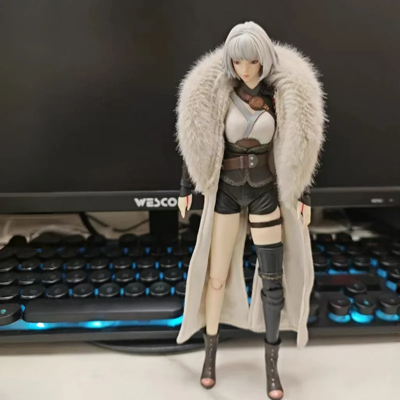 Gong 1/8 figura de ação ling gaiola bai yuekui pano roupa articulada anime donghua personagem brinquedo modelo colecionável