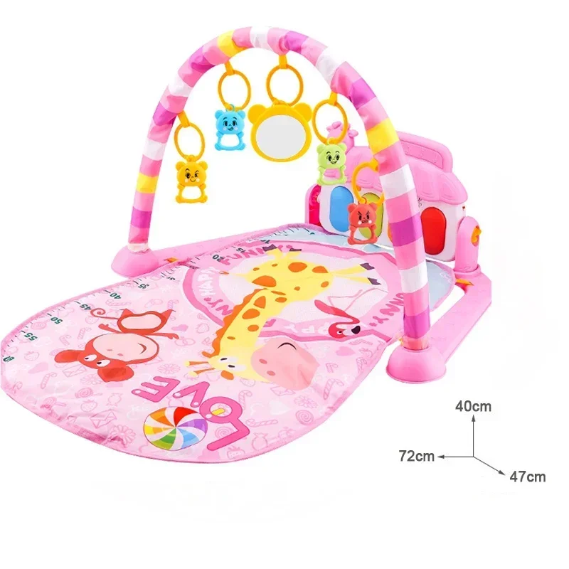 NONE Baby Musik Rack Spielen Matte Kinder Klavier Tastatur Teppich Gym Krabbeln Aktivität Baby Teppich Frühen Pädagogisches Spielzeug für Kleinkind Geschenk 3