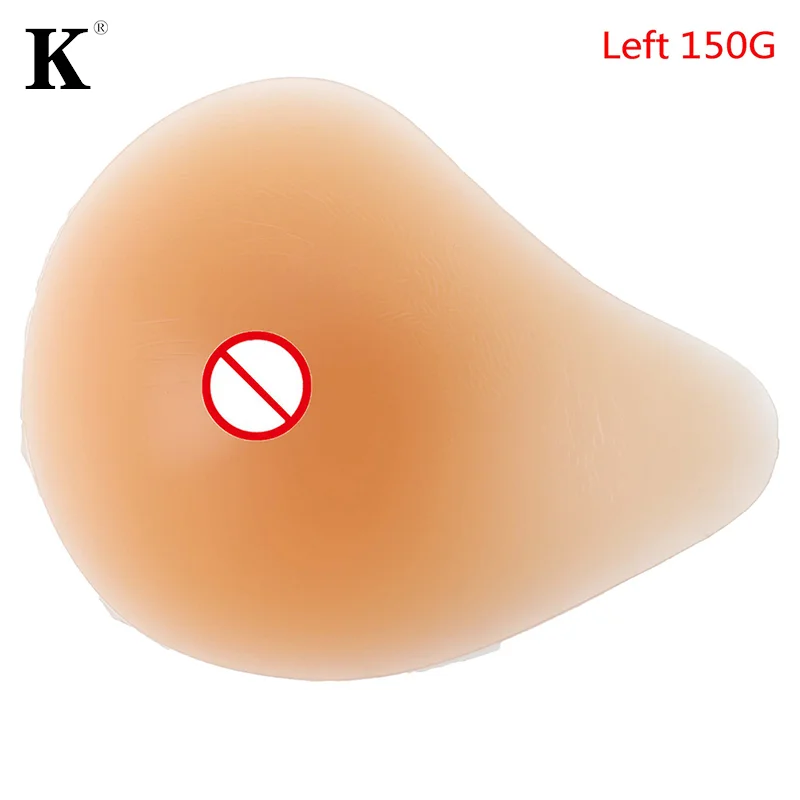 Silicone Chest Fake False Breast Prosthesis Super Soft Silicone Gel Pad  Supports Artificial Spiral 150g-400g