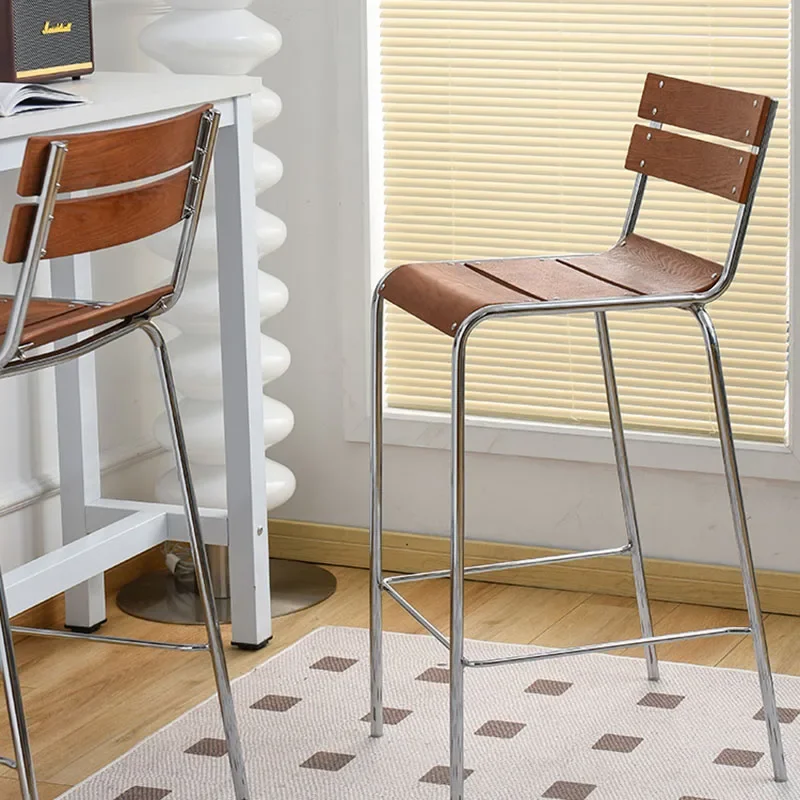

Throne Modern Bar Stools Living Room Salon Restaurant Minimalist Bedroom Dining Chairs Throne Relaxing Chaise Lounge Furniture