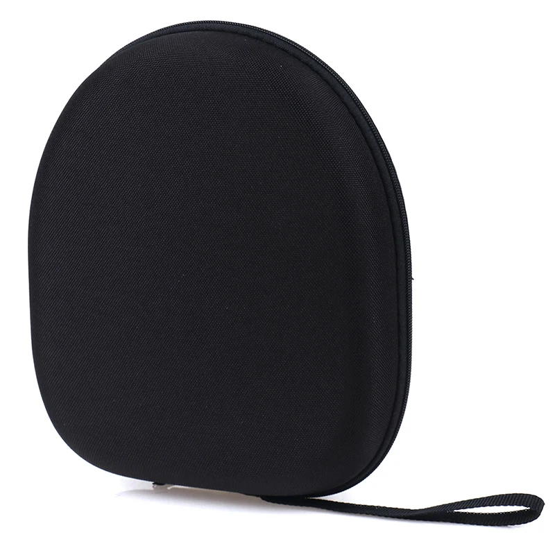 Black Hard Shell Carry Headphone Headset Earphone Case Bag Collector Pouch Box
