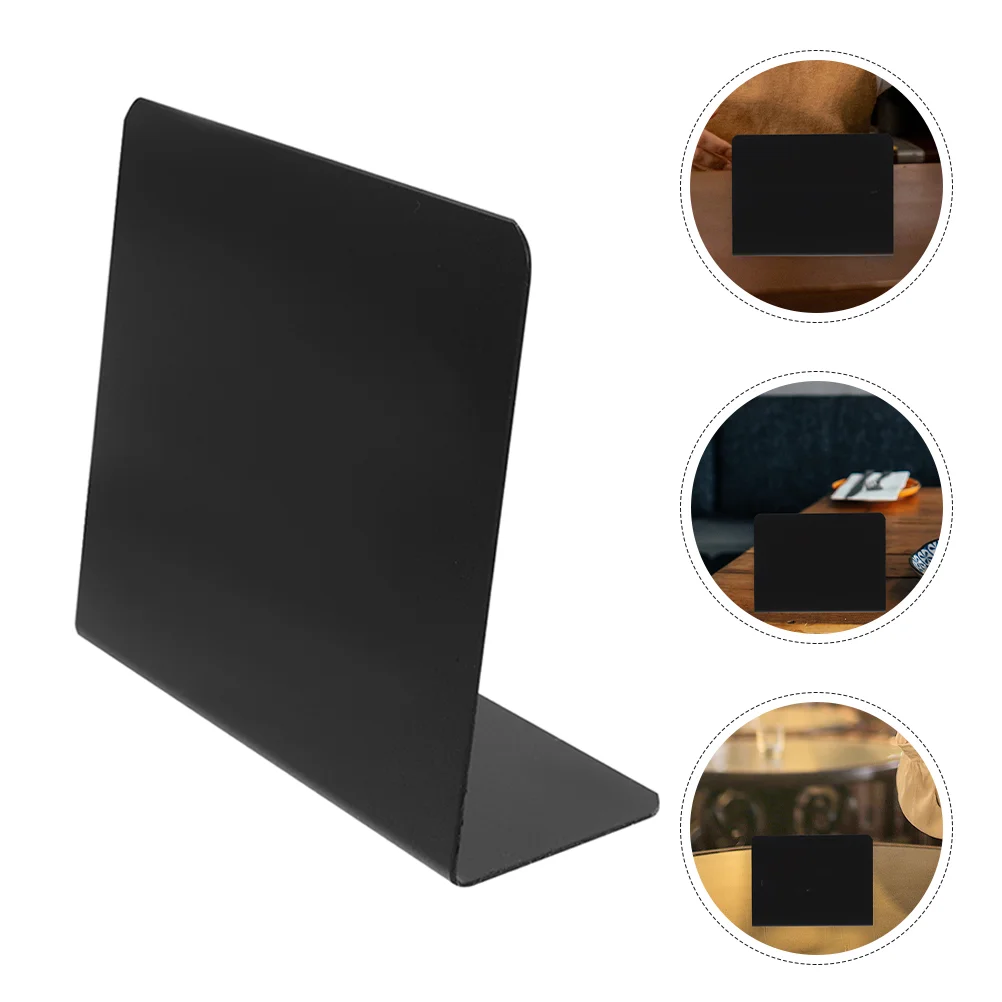 12 PCS Small Blackboard Table Sign Chalk Signs for Food Chalkboard Mini Wedding Events Tabletop Party Buffet