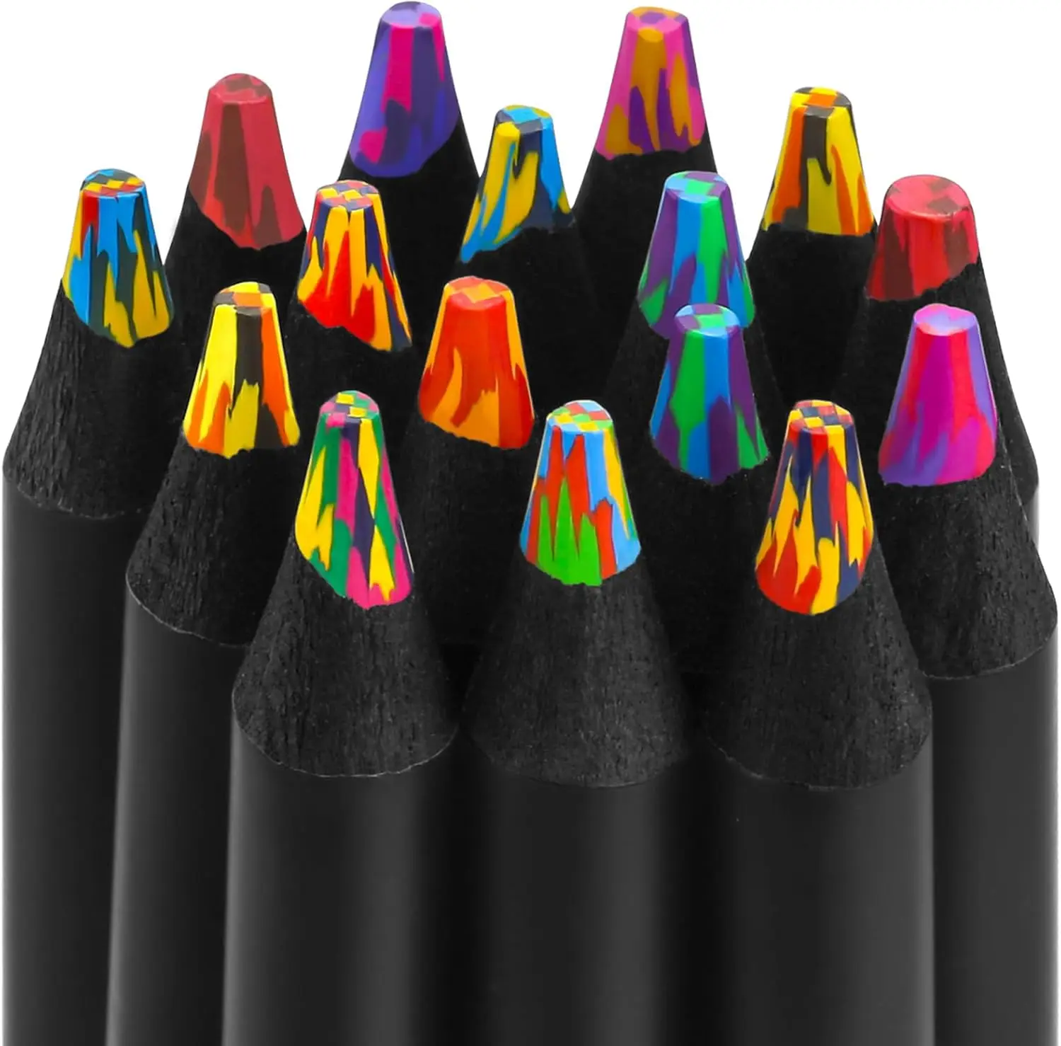 

Разноцветные карандаши для детей и взрослых — идеальный подарок на День святого Валентина, Пасху, день рождения, Рождество.