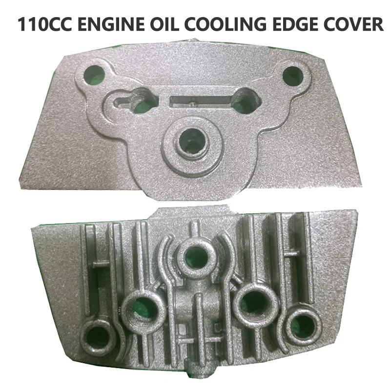 50cc 70cc 90cc 110cc Motorcycle Oil Cooler Adapter Engine Cylinder Cover Horizontal Engine Adapter Engine Cylinder Cover