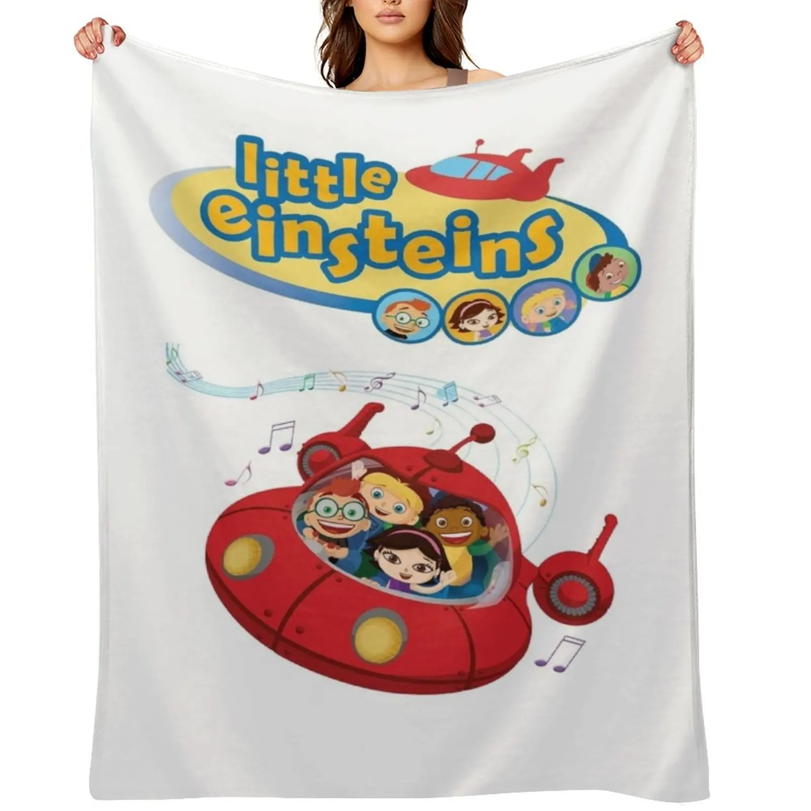 

Funny Little Einsteins clothes little einsteins car Throw Blanket For Sofa Thin halloween Summer Beddings cosplay anime Blankets