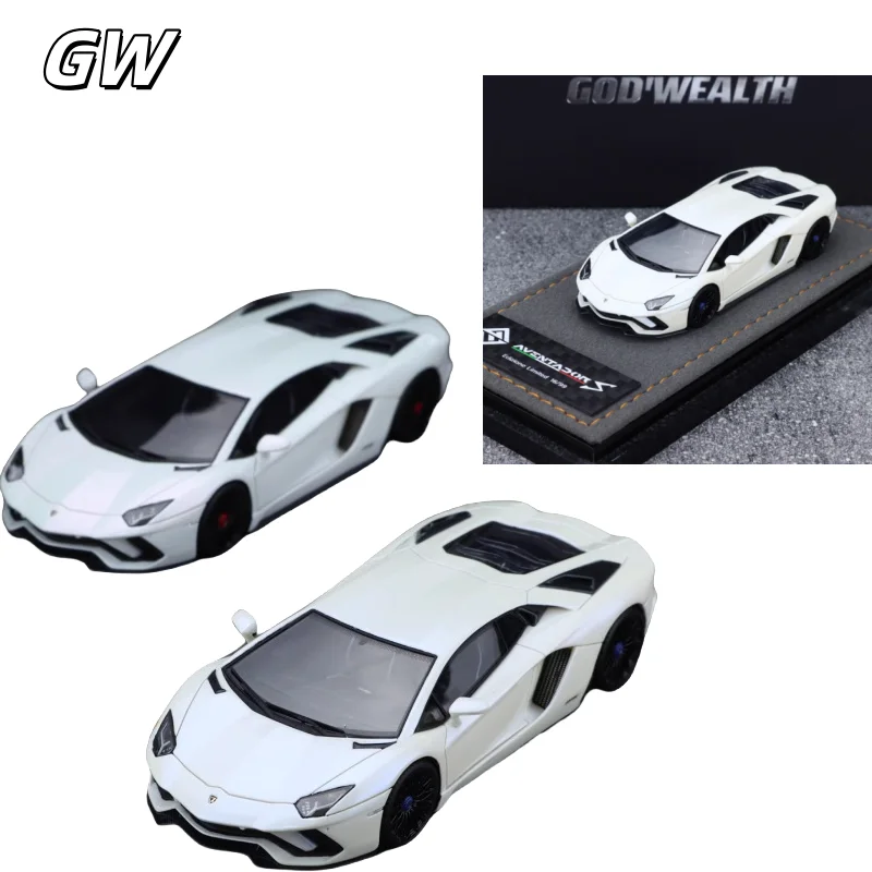 

В наличии: 1:64 Lamborghini Aventador S LP740-4 литая имитация модели автомобиля из смолы, игрушка в подарок для мальчика, коллекционное украшение для взрослых.