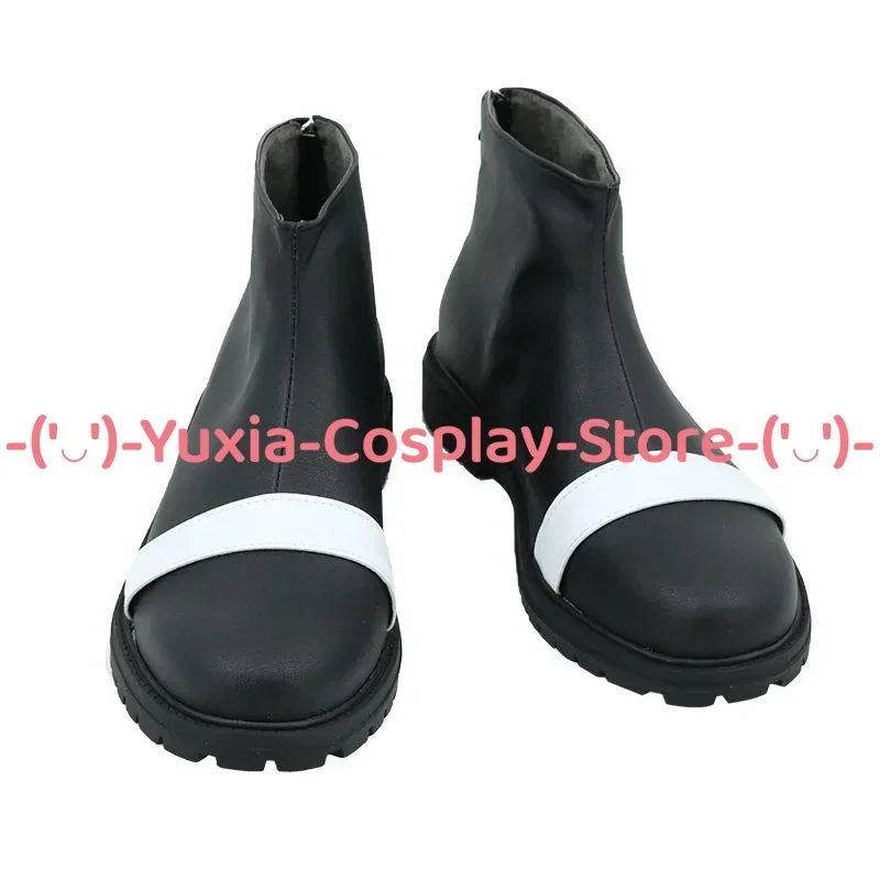 Yuxiacosplay! Chaussures de Cosplay l'attaque des titans Levi Ackerman, accessoires de personnage d'anime, bottes en cuir PU, Costume de fête de carnaval d'halloween