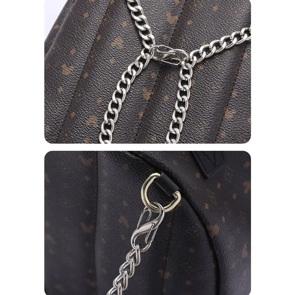 ตะขอสั้น S ประเภทรูปร่าง Clasp กระเป๋าโลหะผสม Extension Buckle Bag หัวเข็มขัดปรับได้อุปกรณ์ฮาร์ดแวร์ Silver