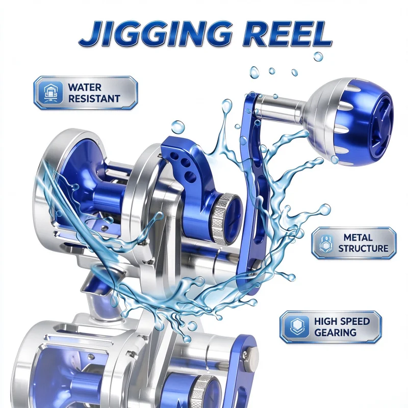 Penn Reel Fierce - Topline 30KG Power Drag Jigging Angeln