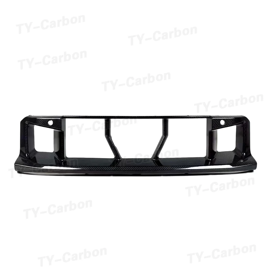 Dry Carbon Fiber OEM Style Front Center Bumper Grill Trim For BMW 2 Series M2 G87 2022+ Low bumper grille Car Styling Bodykit