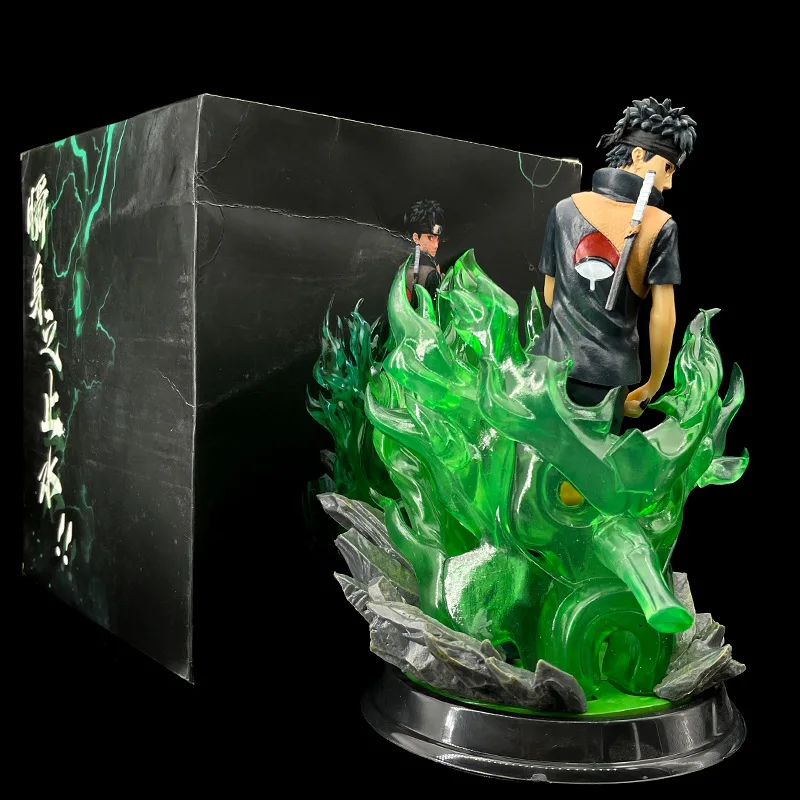 Naruto Shippuden Anime Action Figure PVC, Estátua Uchiha Shisui, Estatueta Kakashi, Toy Modelo Colecionável, Decoração de Mesa, 25cm