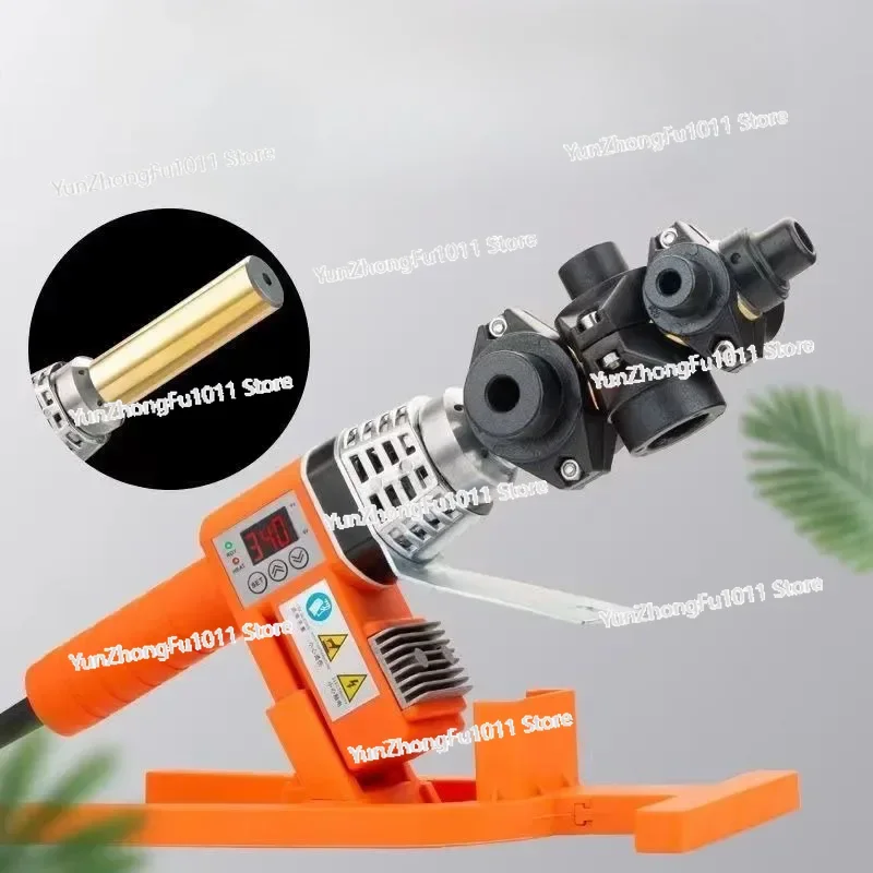 

Round Rod Tube Welders Intelligent Digital Display Hot Melt Device Plastic Welders Professional Tools 360 Degrees Rotary Welding