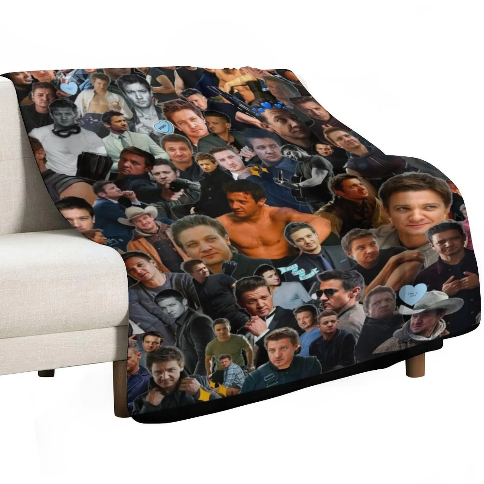 Jeremy Throw Blanket Thin christmas gifts Decorative Sofa Loose Warm funny gift Blankets